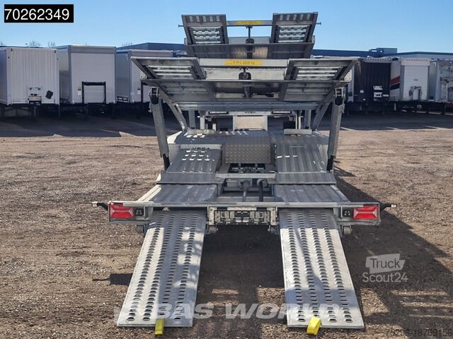 Automobilový transportér Vega 2 Axle Semi Trailer 2 axles NEW Truck autotrans...