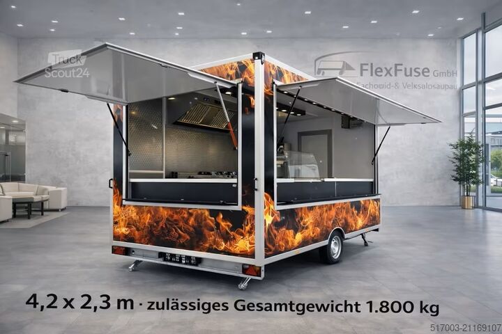 Verkaufsanhänger,| neu | ab Lager Imbissanhänger,| Foodtruck | Imbisswagen Finanzierung möglich | sofort verfügbar