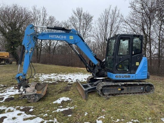 Rupsgraver HITACHI ZX65 USB BJ. 2021, 2000 BH