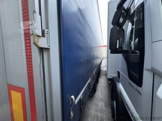 Semirremolque abierto con toldo KöGEL 3-ACHS MEGA-TRAILER, S24-1, SAF-ACHSEN