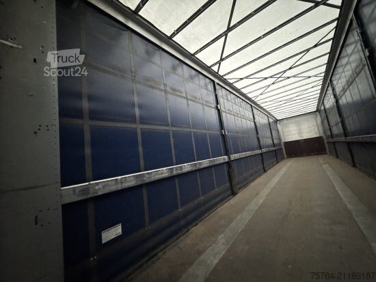 Semirremolque abierto con toldo KöGEL 3-ACHS MEGA-TRAILER, S24-1, SAF-ACHSEN