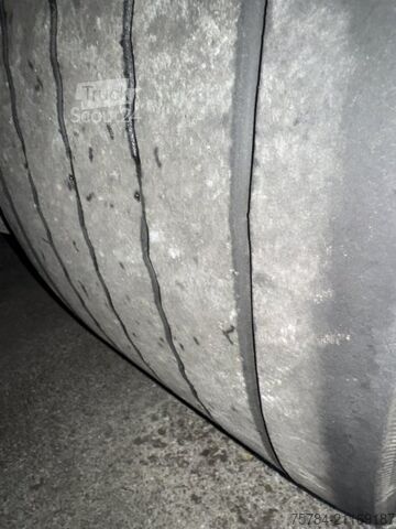 Semirremolque abierto con toldo KöGEL 3-ACHS MEGA-TRAILER, S24-1, SAF-ACHSEN