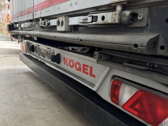 Semirremolque abierto con toldo KöGEL 3-ACHS MEGA-TRAILER, S24-1, SAF-ACHSEN