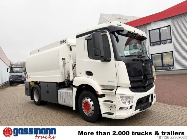 Cisterninis sunkvežimis Mercedes-Benz Antos 1843 L 4x2, Retarder, Navi, Lindner &