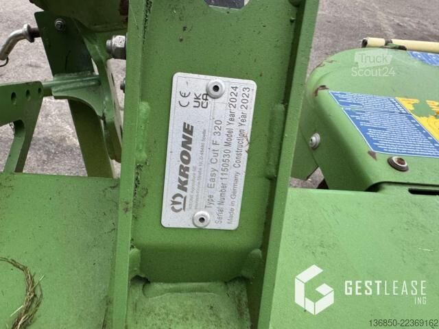 Сельскохозяйственная машина Krone EASY CUT F320