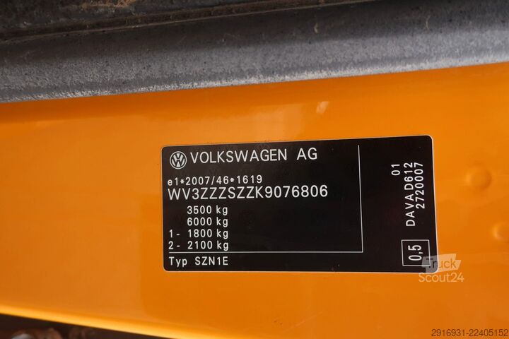 Pick-up dodávka VOLKSWAGEN Nr.42 Crafter Pritsche 35 DOKA mittellang