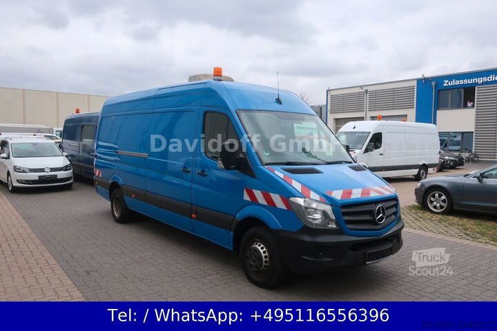 Magas tetős furgon MERCEDES-BENZ Nr.252 Sprinter 516CDI Kanalrohr-Fernseheinspek.
