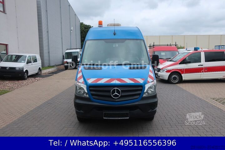 Magas tetős furgon MERCEDES-BENZ Nr.252 Sprinter 516CDI Kanalrohr-Fernseheinspek.