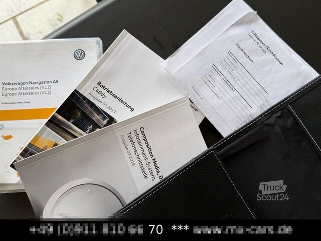 Slēgtais furgons VOLKSWAGEN Caddy Maxi DSG Klima Navi Kamera 2 Schiebetüren