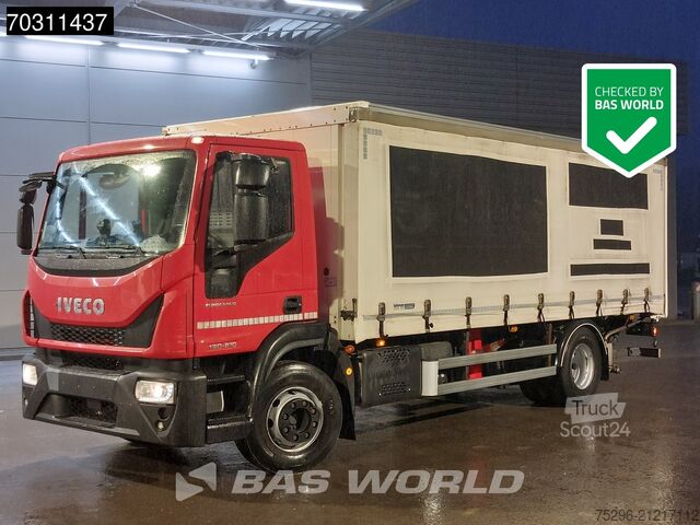 Bâche coulissante Iveco Eurocargo 160E210 4X2 16tonner 2500kg Ladebordw...