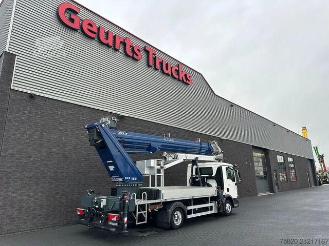 Darus teherautó MAN TGL 7.190 4X2 BB BOCKER AK37/4000 + JIB MONTAGE...