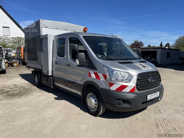 Camion à benne basculante Ford Transit Kipper aus 1.Hand+Klima+AHK+EU5