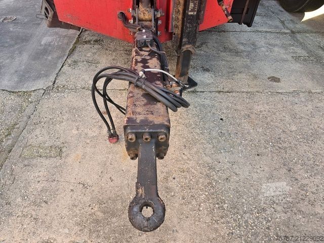 Open trailer with tarp ACKERMANN-FRUEHAUF Tandem Gardine, Edscha,Hubdach