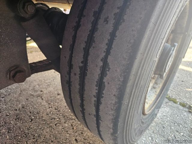 Open trailer with tarp ACKERMANN-FRUEHAUF Tandem Gardine, Edscha,Hubdach