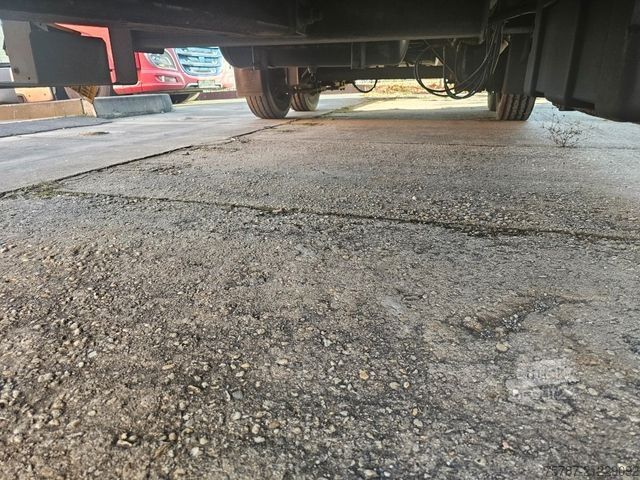 Open trailer with tarp ACKERMANN-FRUEHAUF Tandem Gardine, Edscha,Hubdach