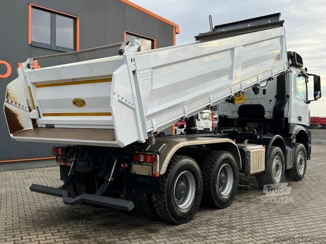 Ανατρεπόμενο φορτηγό MERCEDES-BENZ AROCS 3548 8x4 Euro 6 Meiller Kipper Bordmatik