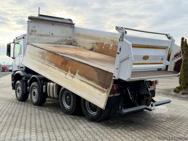 Ανατρεπόμενο φορτηγό MERCEDES-BENZ AROCS 3548 8x4 Euro 6 Meiller Kipper Bordmatik
