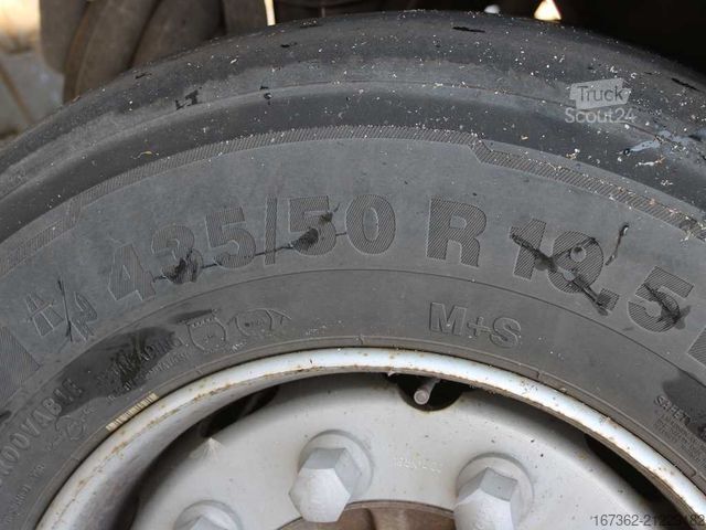 Open semitrailer with tarp KRONE SD, LOWDECK, LIFTING AXLE, MULTILOCK