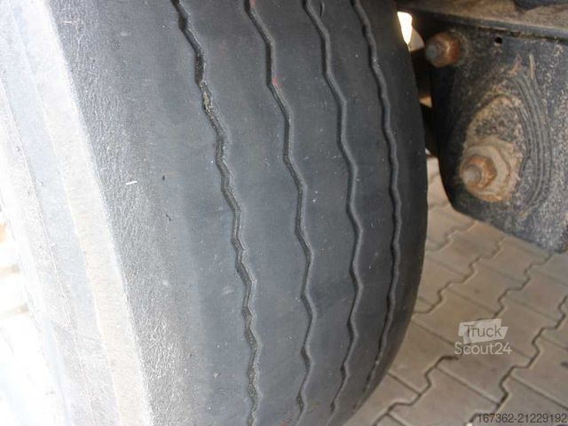 Open semitrailer with tarp KRONE SD,  LIFTING AXLE, MULTILOCK