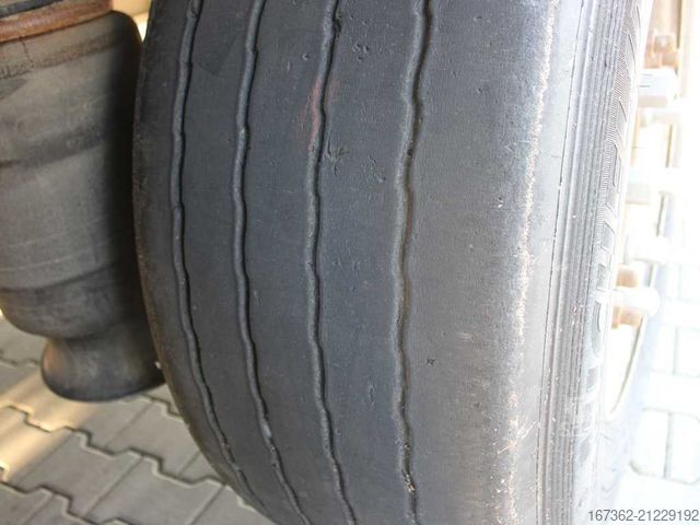 Open semitrailer with tarp KRONE SD,  LIFTING AXLE, MULTILOCK