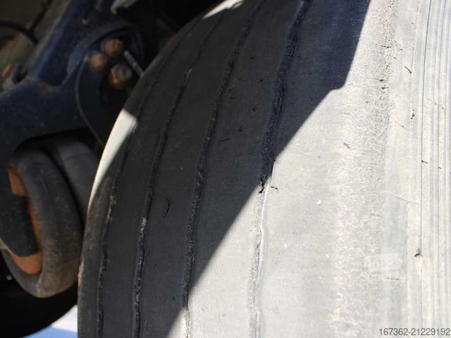 Open semitrailer with tarp KRONE SD,  LIFTING AXLE, MULTILOCK