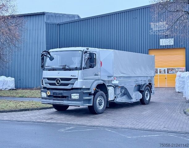 Kuorma-autoon asennettu työskentelyalusta Mercedes-Benz Axor 1824 -Ruthmann Cargoloader-140 TKm