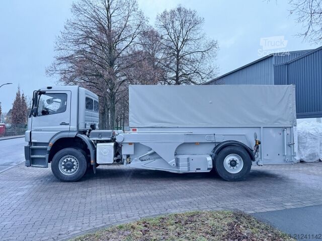 Kuorma-autoon asennettu työskentelyalusta Mercedes-Benz Axor 1824 -Ruthmann Cargoloader-140 TKm