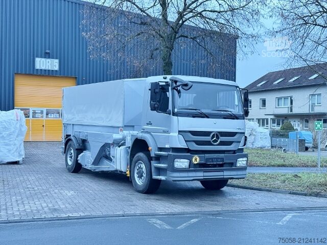 Kuorma-autoon asennettu työskentelyalusta Mercedes-Benz Axor 1824 -Ruthmann Cargoloader-140 TKm