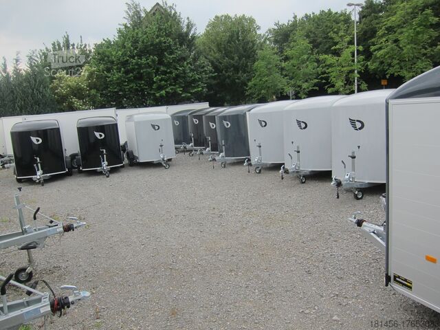 Kofferanhänger Debon Roadster 300 Alu Seitentür direkt