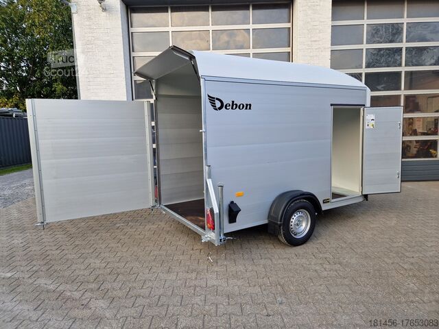 Kofferanhänger Debon Roadster 300 Alu Seitentür direkt