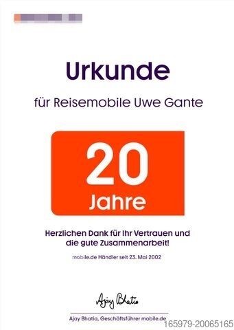 Husbil GIOTTILINE 64 G Automatik