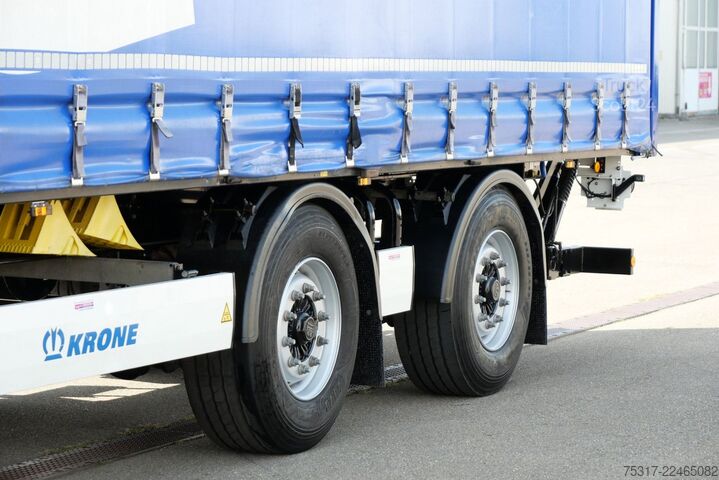 Semi-remorque bâchée KRONE SZP 18 / CITY TRIDEC /LBW 2000 kg / BPW / LIFT