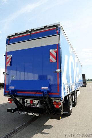 Semi-remorque bâchée KRONE SZP 18 / CITY TRIDEC /LBW 2000 kg / BPW / LIFT