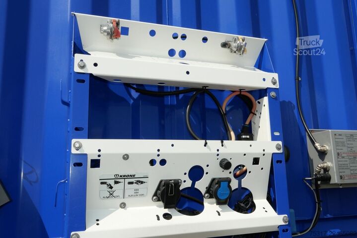 Semi-remorque bâchée KRONE SZP 18 / CITY TRIDEC /LBW 2000 kg / BPW / LIFT