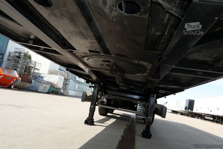 Semi-remorque bâchée KRONE SZP 18 / CITY TRIDEC /LBW 2000 kg / BPW / LIFT
