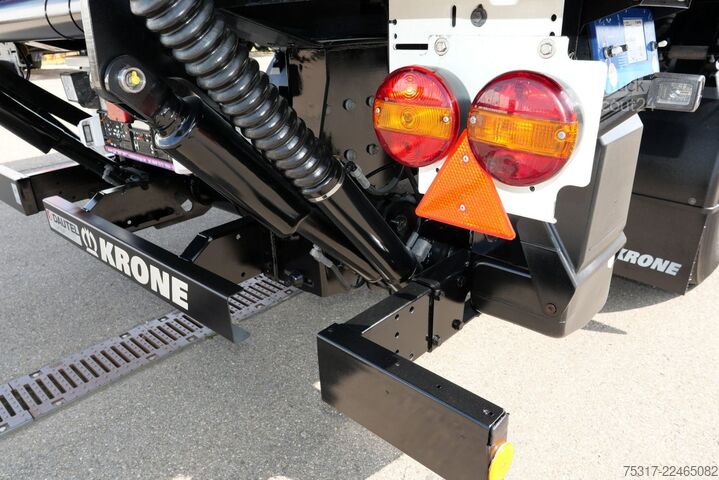 Semi-remorque bâchée KRONE SZP 18 / CITY TRIDEC /LBW 2000 kg / BPW / LIFT