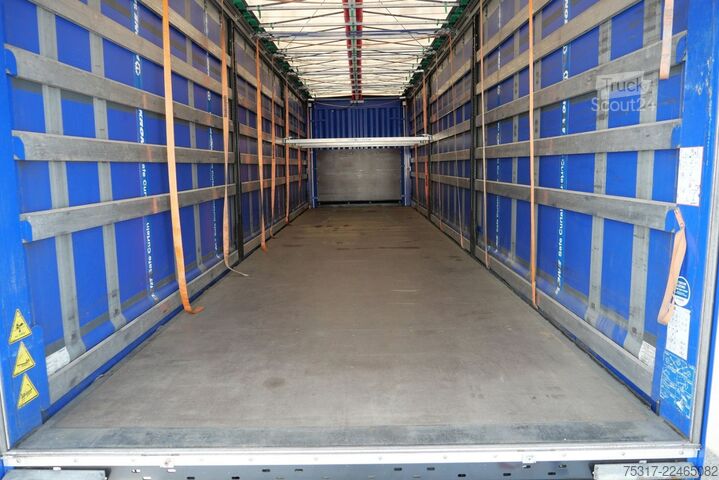 Semi-remorque bâchée KRONE SZP 18 / CITY TRIDEC /LBW 2000 kg / BPW / LIFT