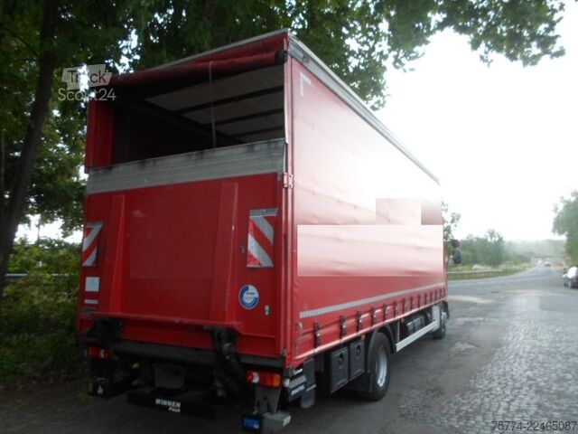 Ladbil med presenning VOLVO FL 280/ LBW/ EDSCHA VERDECK !!