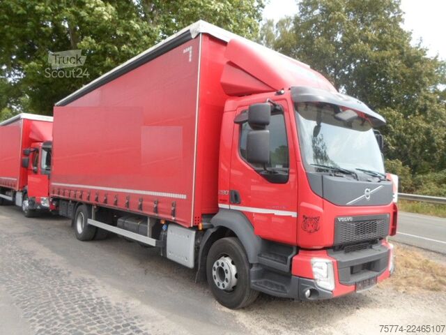 Ladbil med presenning VOLVO FL 280/ LBW/ EDSCHA VERDECK !!