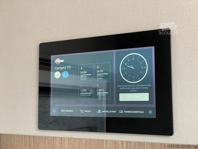 عربة تخييم شبه مدمجة BÜRSTNER Campeo TD 691 G | Autom. | Solar | Markise |