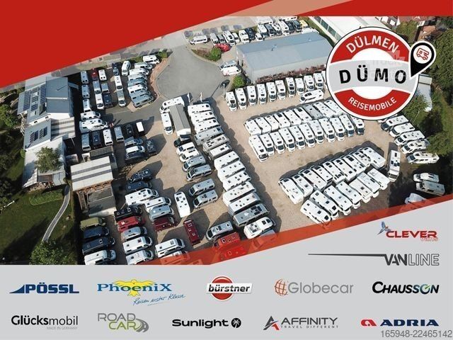 عربة تخييم شبه مدمجة BÜRSTNER Campeo TD 691 G | Autom. | Solar | Markise |