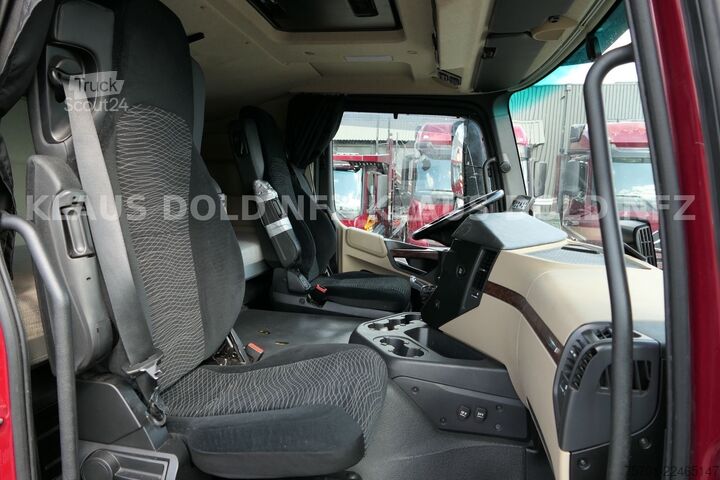 Autonkuljetusauto MERCEDES-BENZ Actros 2443 Autotransp. Kässbohrer 2-Tanks Retar