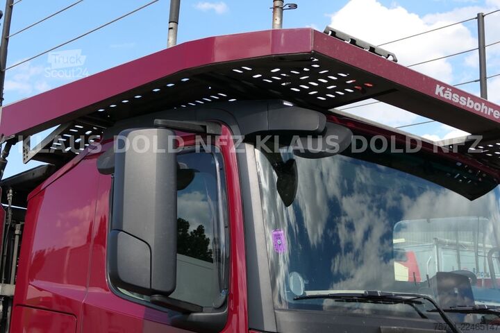 Autonkuljetusauto MERCEDES-BENZ Actros 2443 Autotransp. Kässbohrer 2-Tanks Retar