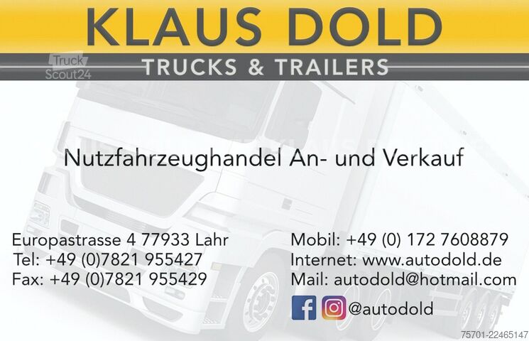Autonkuljetusauto MERCEDES-BENZ Actros 2443 Autotransp. Kässbohrer 2-Tanks Retar