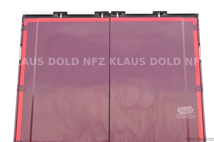 Avoin puoliperävaunu pressulla KRONE SD Pritsche Plane XL MegaLiner Edscha Bordwände