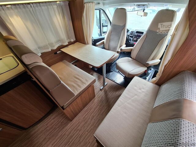 Pusiau integruotas kemperis CARADO T 345 *SAT + TV*Panorama-Dach*Markise*AHK*