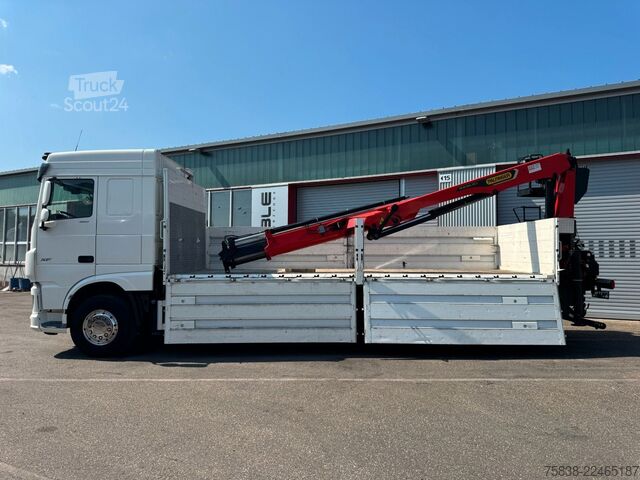 Kuorma-autoon asennettu nosturi DAF XF 480*Palfinger Kran*Lift/Lenkachse*394 TKM*