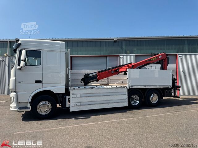 Kuorma-autoon asennettu nosturi DAF XF 480*Palfinger Kran*Lift/Lenkachse*394 TKM*
