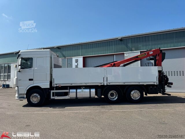 Kuorma-autoon asennettu nosturi DAF XF 480*Palfinger Kran*Lift/Lenkachse*394 TKM*