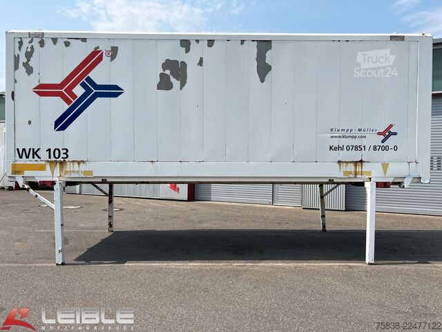 Výmenný príves KRONE WK 7.3 RSTG*Koffer*45m³*Rolltor*